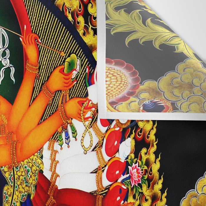 Hindu Kali 12 Wall Tapestry Gallery Image 3