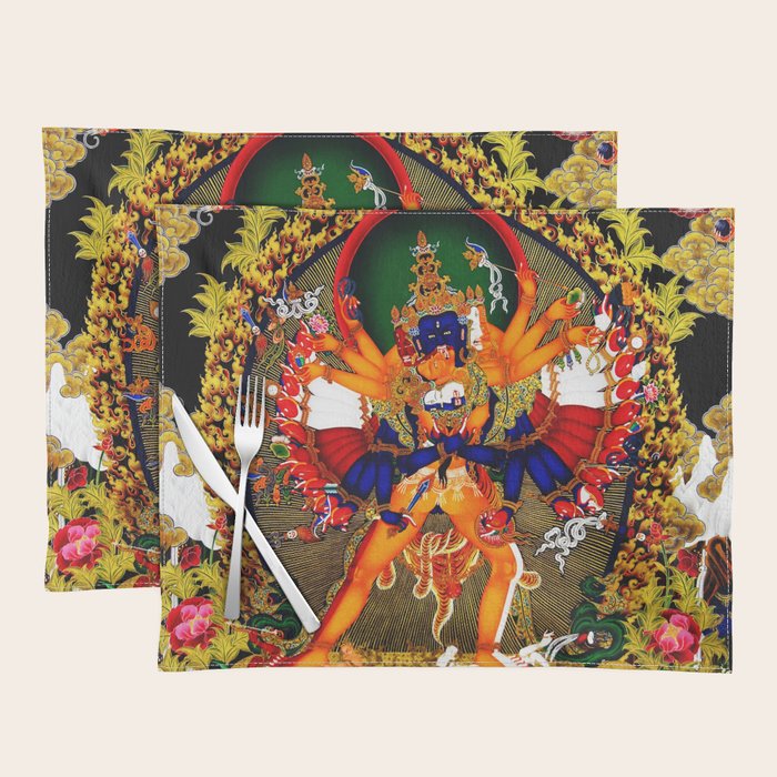 Hindu Kali 12 Placemat