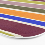 Modern Craft Summer Collection - Roman Stripes Bath Mat Gallery Image 3