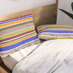 Modern Craft Summer Collection - Roman Stripes Pillow Sham Gallery Image 2