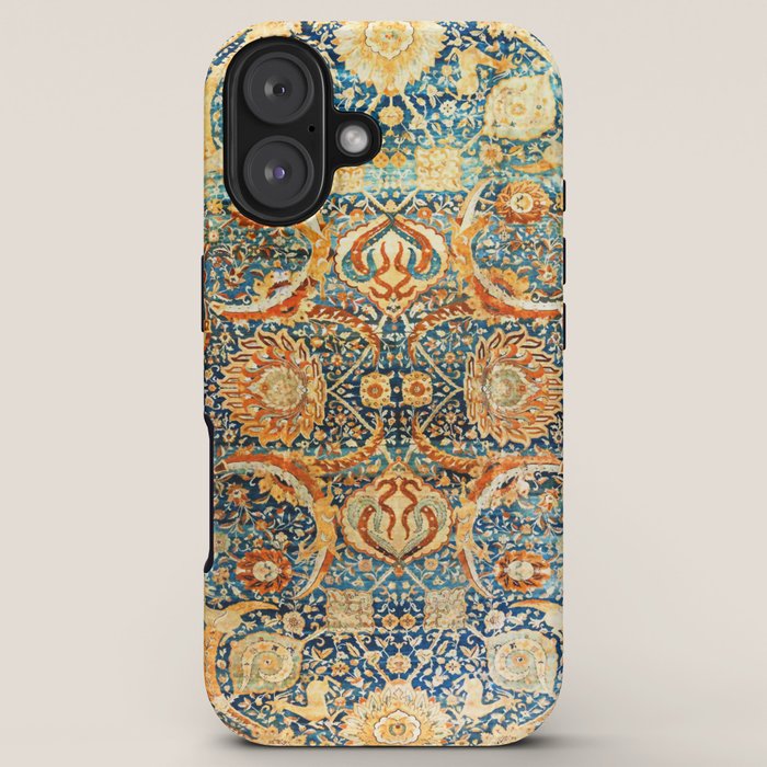 Antique Persian Animal Rug Print iPhone Case Gallery Image 5