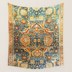 Antique Persian Animal Rug Print Wall Tapestry Gallery Image 4