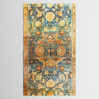 Antique Persian Animal Rug Print Tablecloth Gallery Image 2