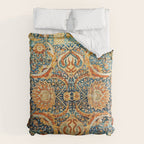 Antique Persian Animal Rug Print Comforter Gallery Image 6