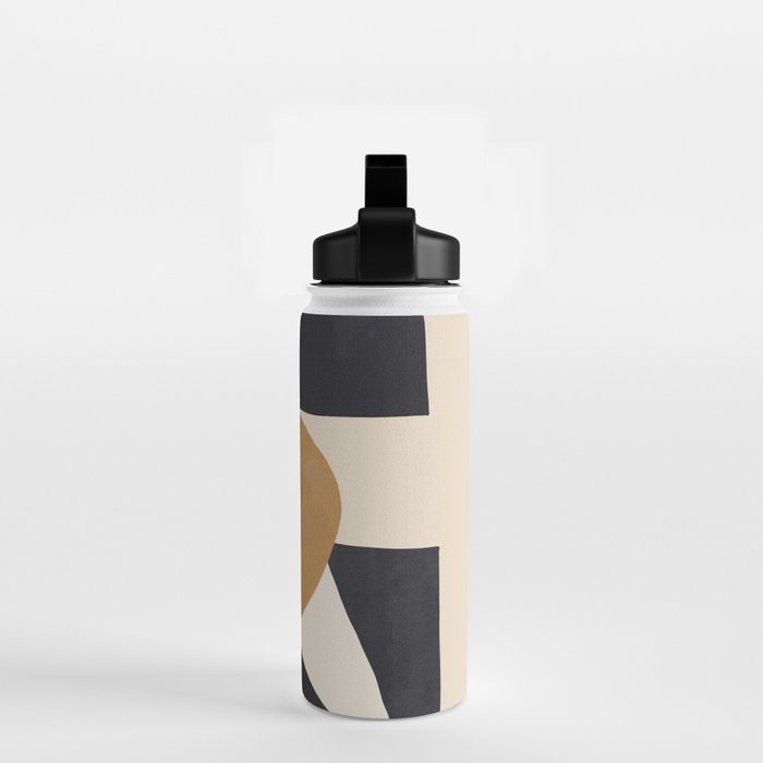 Modern Abstract Shapes 116 Water Bottle Gallery Image 2
