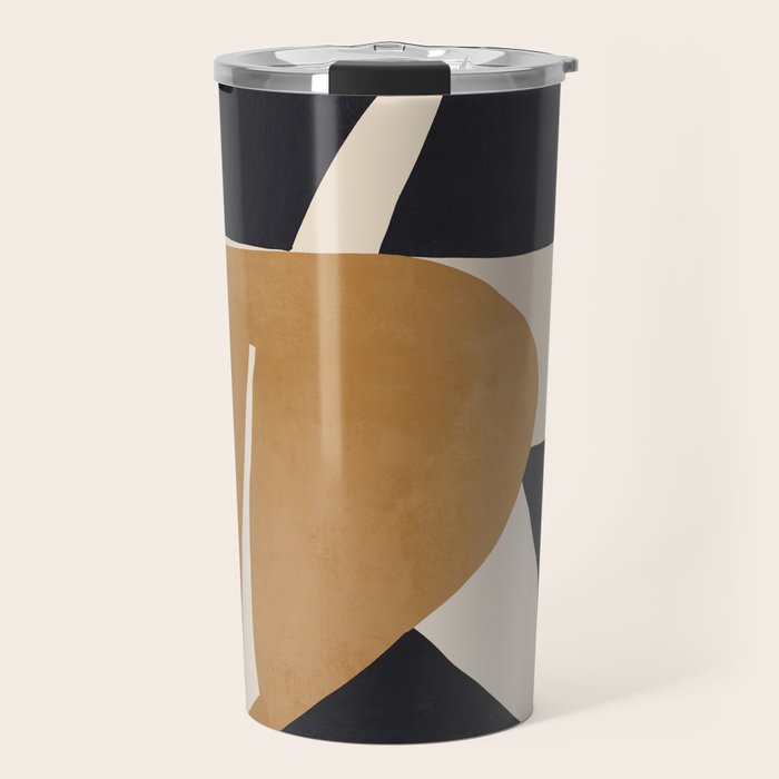 Modern Abstract Shapes 116 Travel Mug Gallery Image 1
