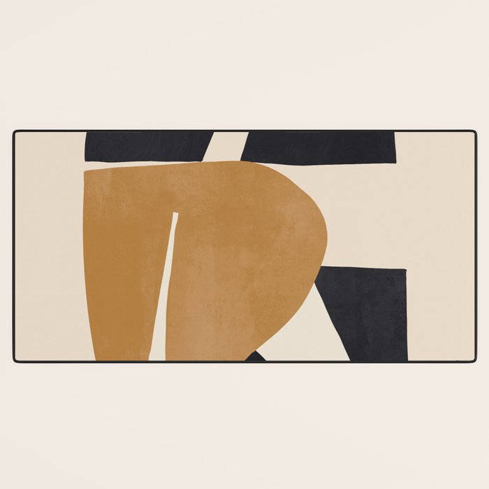 Modern Abstract Shapes 116 Desk Mat Gallery Image 3