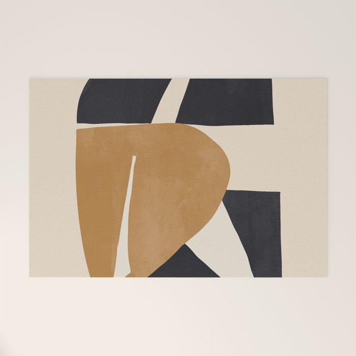 Modern Abstract Shapes 116 Welcome Mat Gallery Image 1