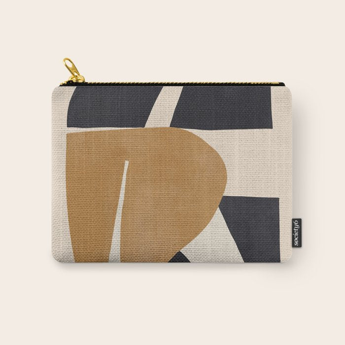 Modern Abstract Shapes 116 Carry All Pouch Gallery Image 1