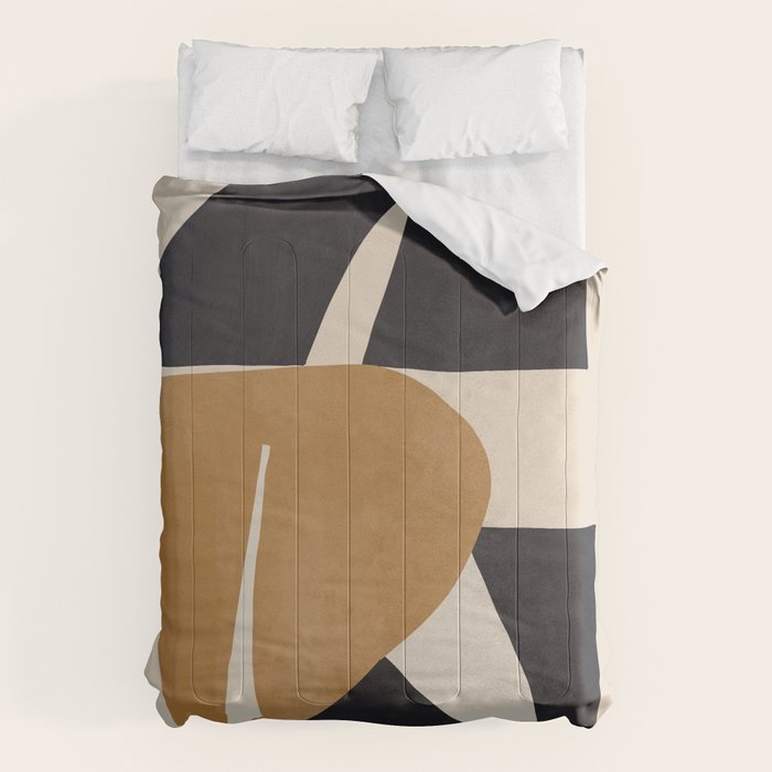 Modern Abstract Shapes 116 Comforter Gallery Image 6