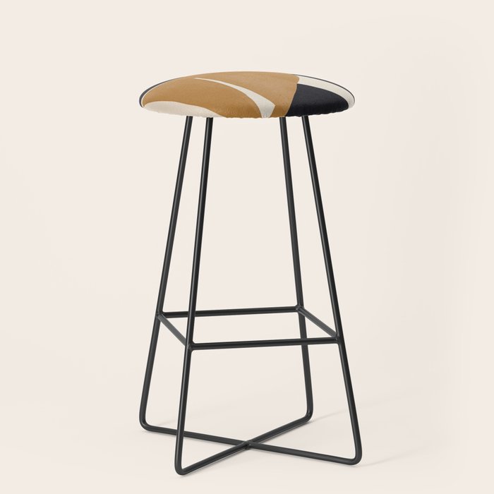 Modern Abstract Shapes 116 Stool Gallery Image 1