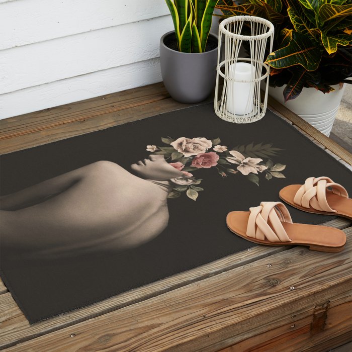 Night Garden 6 Outdoor Rug Gallery Image 2