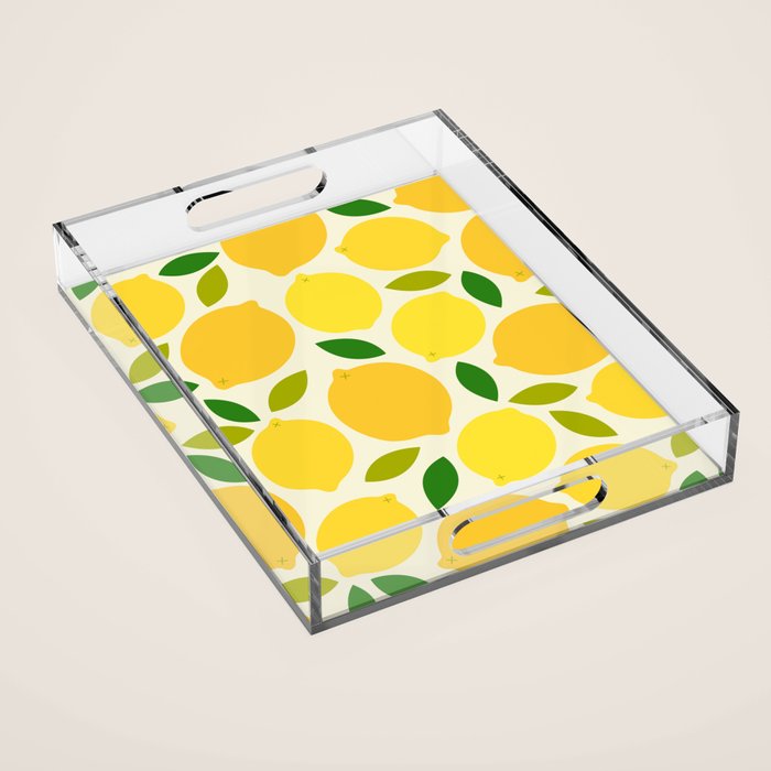 Lemon Acrylic Tray Gallery Image 1