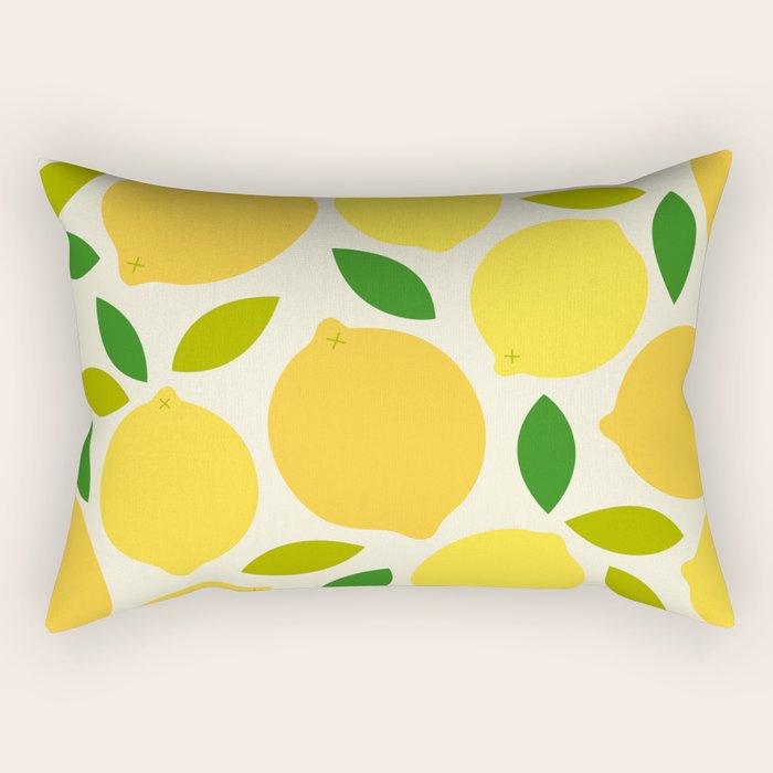 Lemon Rectangular Pillow Gallery Image 1