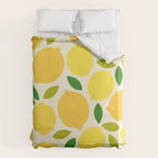 Lemon Duvet Cover Gallery Image 6