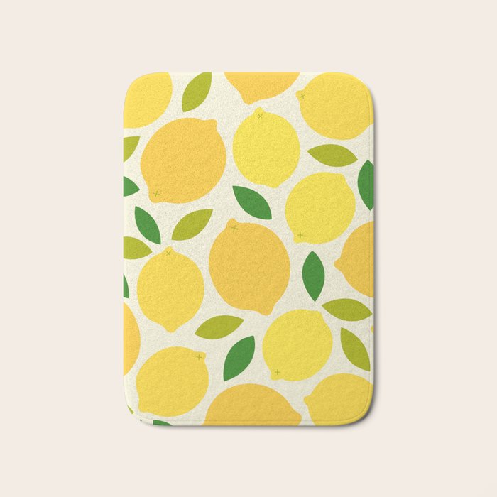 Lemon Bath Mat Gallery Image 1