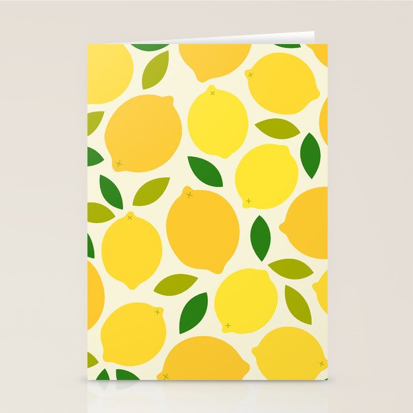 Lemon Stationery Card Gallery Image 2