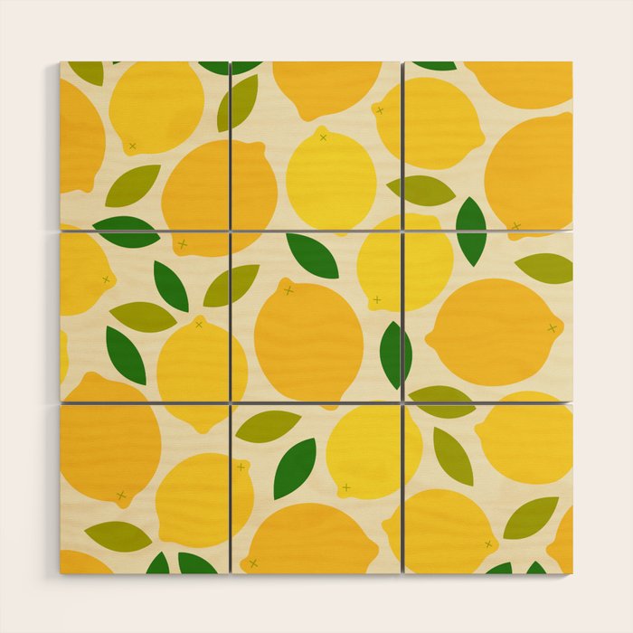 Lemon Wood Wall Art Gallery Image 1