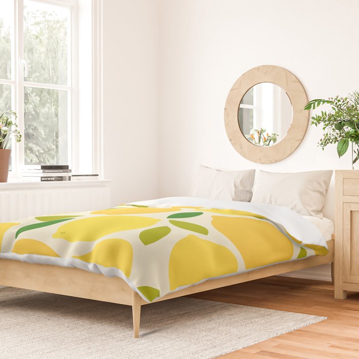 Lemon Duvet Cover Gallery Image 2