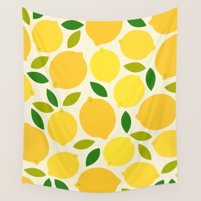 Lemon Wall Tapestry Gallery Image 4
