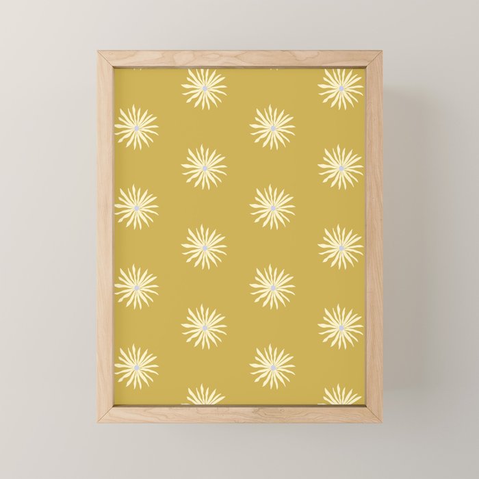 Retro Sun  Mini Art Print Gallery Image 1