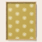 Retro Sun  Serving Tray Gallery Image 1