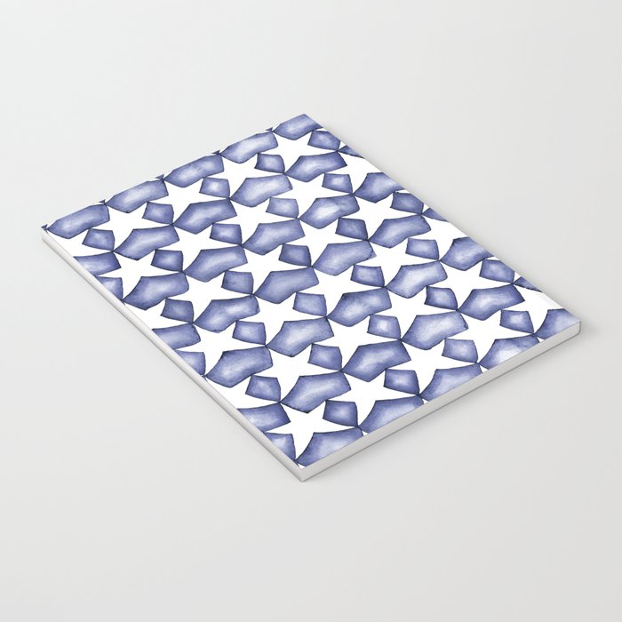 Dark Indigo Stars Notebook Gallery Image 3
