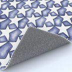Dark Indigo Stars Rug Gallery Image 4