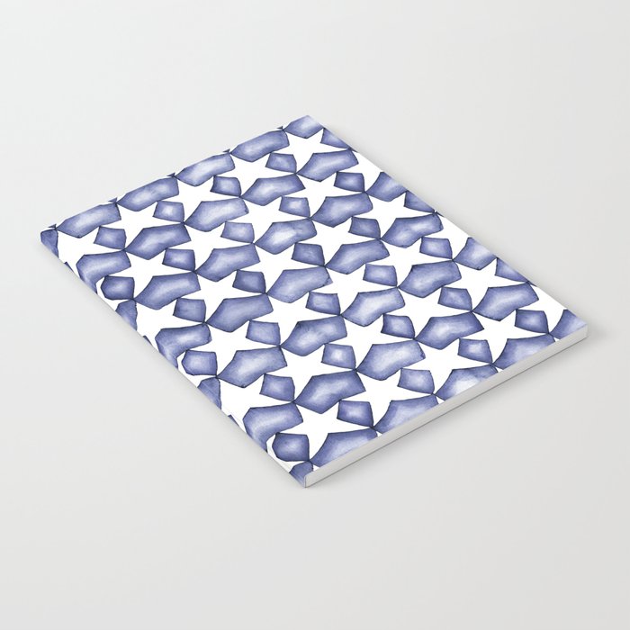 Dark Indigo Stars Notebook Gallery Image 1