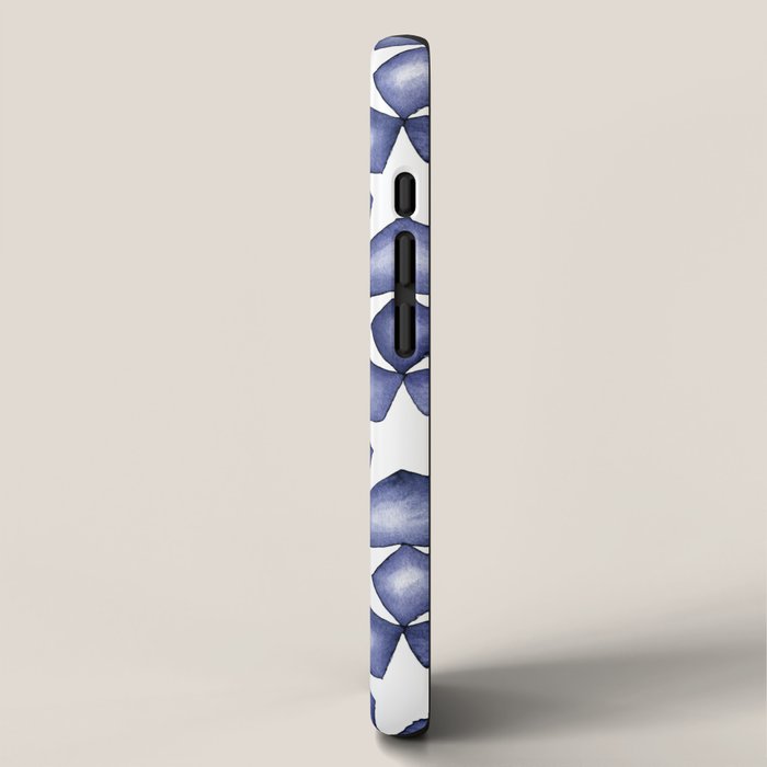 Dark Indigo Stars iPhone Case Gallery Image 2