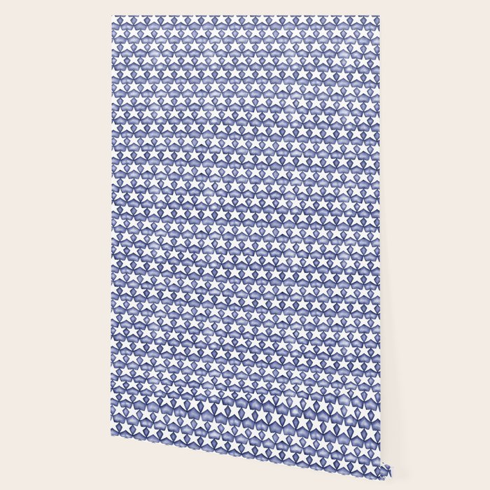 Dark Indigo Stars Wallpaper Gallery Image 2