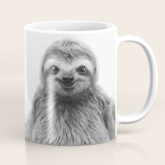 Young Sloth Coffee Mug Gallery Image 1