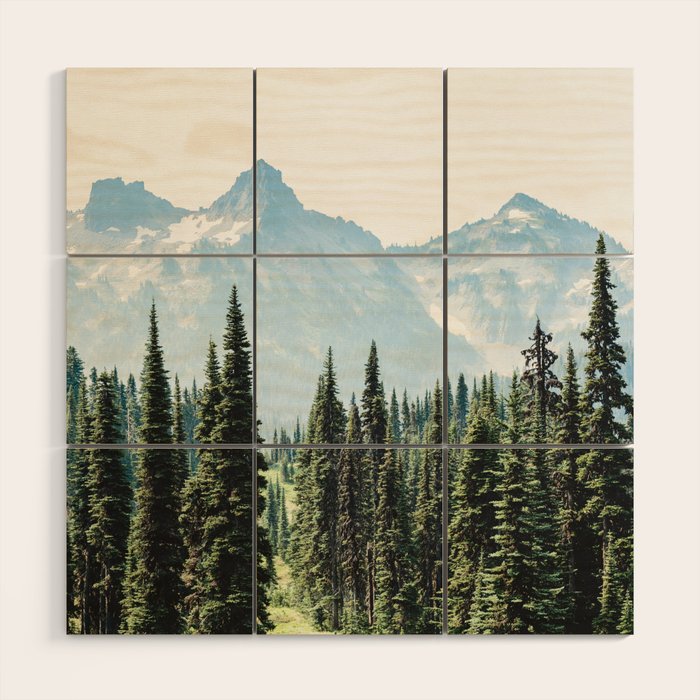 Alpine Adventure Wood Wall Art Gallery Image 1