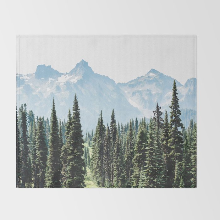 Alpine Adventure Throw Blanket Gallery Image 2