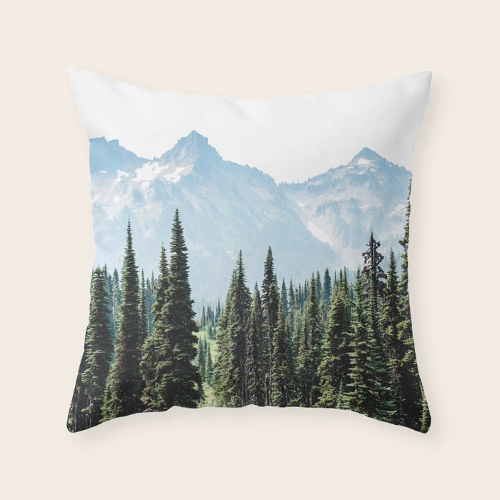 Alpine Adventure Throw Pillow Gallery Image 6