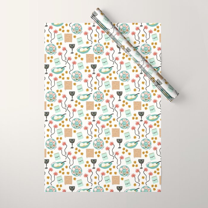 Passover Seder Wrapping Paper Gallery Image 1