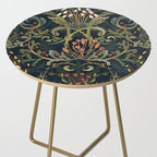 Woodland moss dark Side Table Gallery Image 2