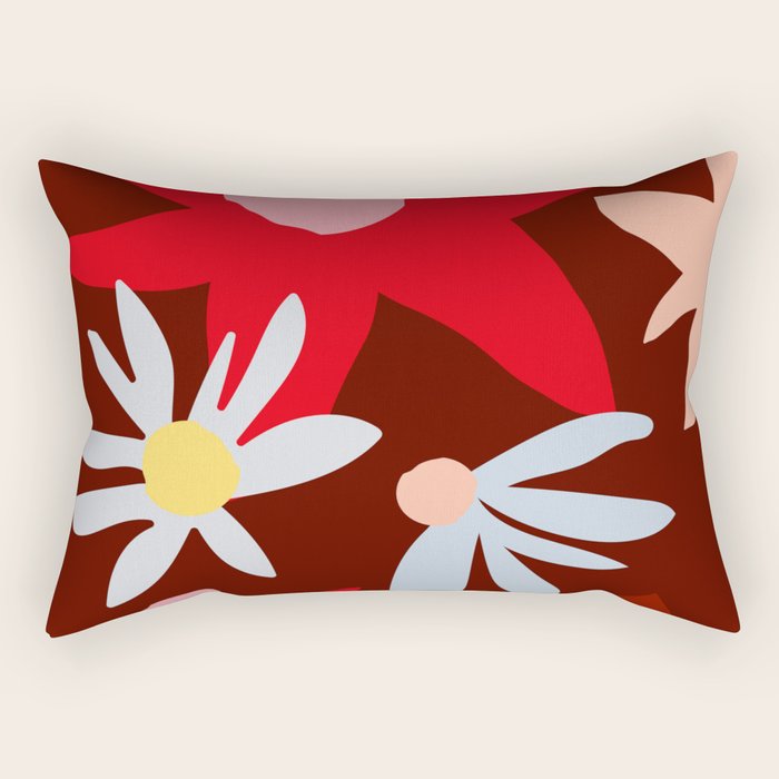 Fall flowers Rectangular Pillow Gallery Image 2
