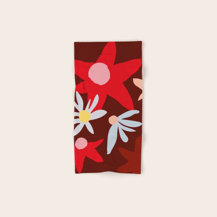 Fall flowers Bath Towel Gallery Image 1