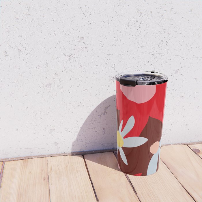 Fall flowers Travel Mug Gallery Image 4
