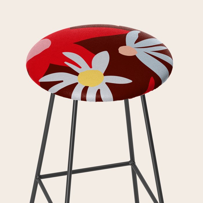 Fall flowers Stool Gallery Image 2