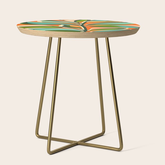 Thankful Garden - Abstract Botanical Illustration Side Table Gallery Image 1