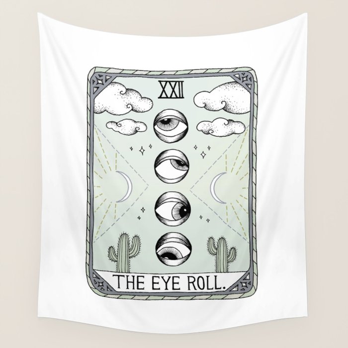 The Eye Roll Wall Tapestry Gallery Image 1