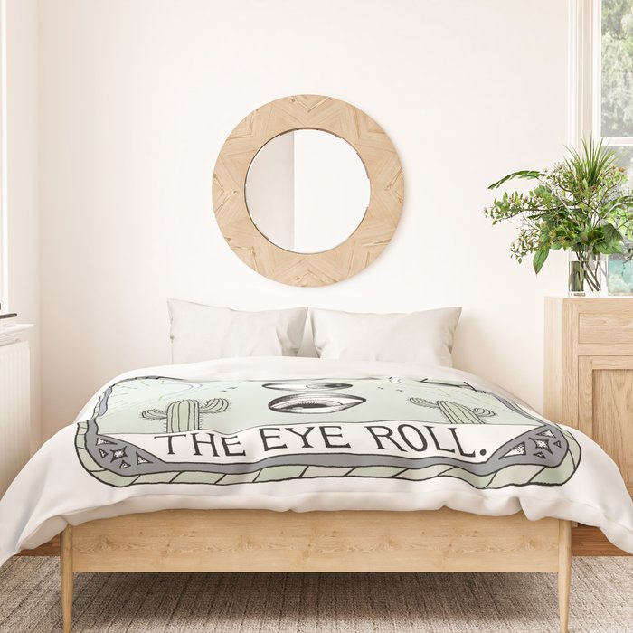 The Eye Roll Duvet Cover Gallery Image 3