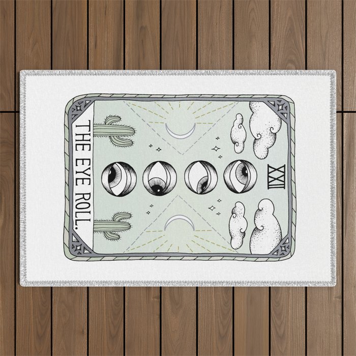 The Eye Roll Outdoor Rug Gallery Image 1