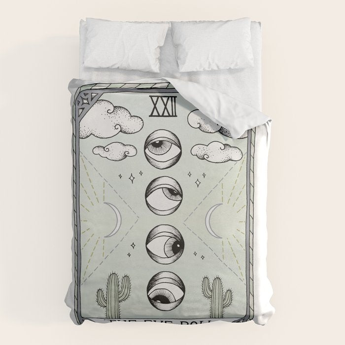 The Eye Roll Duvet Cover Gallery Image 6