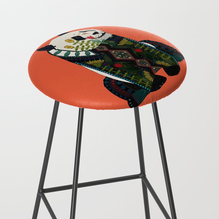 panda orange Stool Gallery Image 2