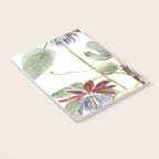 Passiflora and Figs Botanical Illustration, Praying Mantis Notebook Gallery Image 3