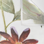 Passiflora and Figs Botanical Illustration, Praying Mantis Wall Tapestry Gallery Image 3