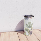 Passiflora and Figs Botanical Illustration, Praying Mantis Travel Mug Gallery Image 4